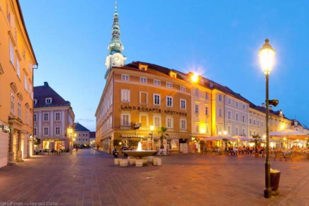 Moderne Innenstadtwohnung Klagenfurt Klagenfurt am Woerthersee Bagian luar foto
